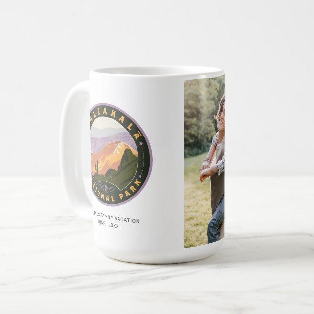 Taza De Café Parque nacional Haleakala (Anverso izquierdo)