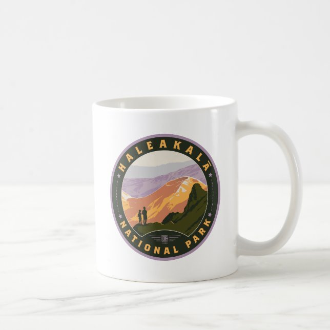 Taza De Café Parque nacional Haleakala (Derecha)