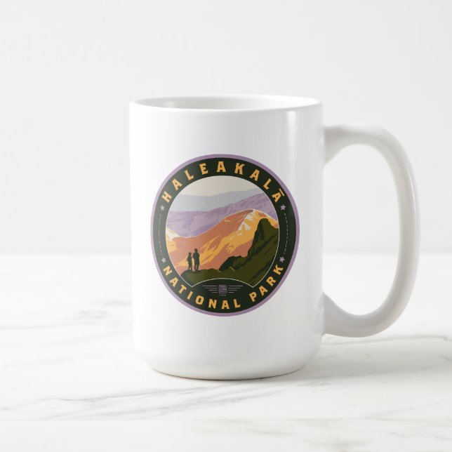 Taza De Café Parque nacional Haleakala (Derecha)