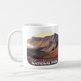Taza De Café Parque nacional Haleakala Cráter Volcán Maui