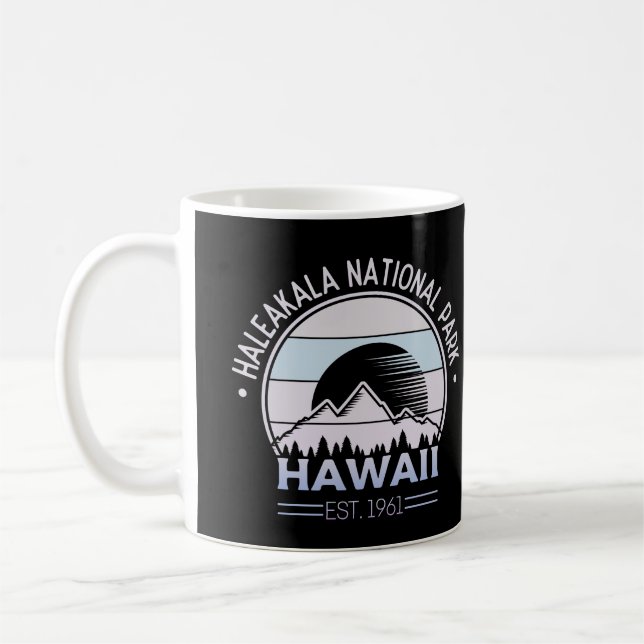 Taza De Café Parque nacional Haleakala Hawaii USA (Izquierda)