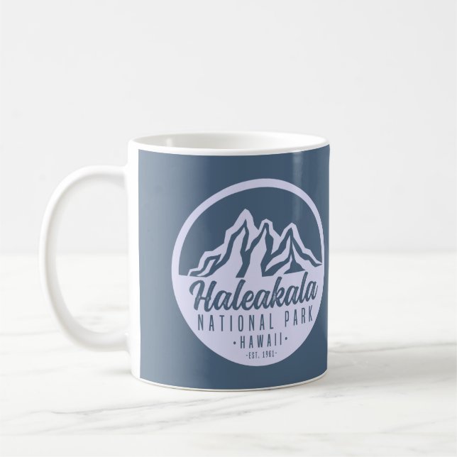 Taza De Café Parque nacional Haleakala Senderismo en Hawái (Izquierda)