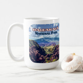 Taza De Café Parque nacional Haleakala Volcán Maui Hawaii