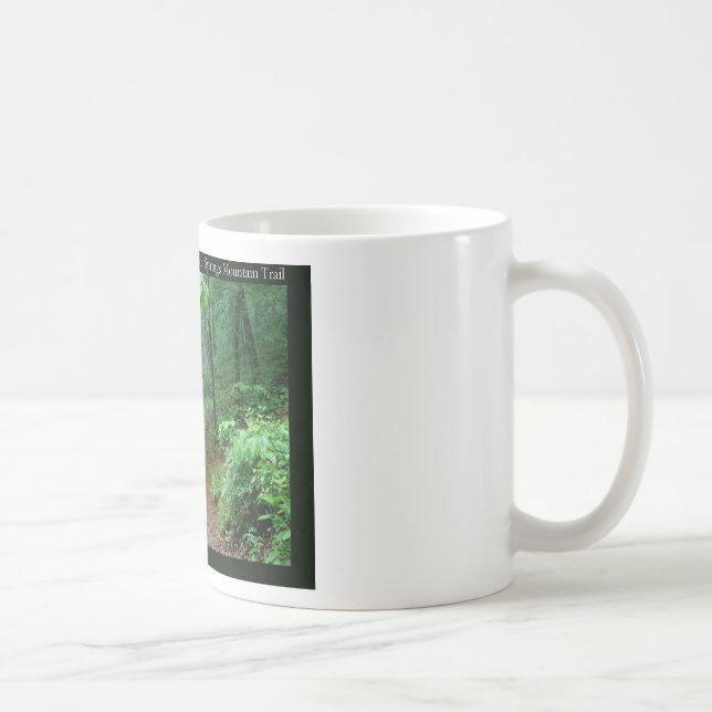 Taza De Café Parque nacional Hot Springs, AR Fading Fog Gifts (Derecha)