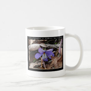 Taza De Café Parque nacional Hot Springs, AR Wild Violets Gifts