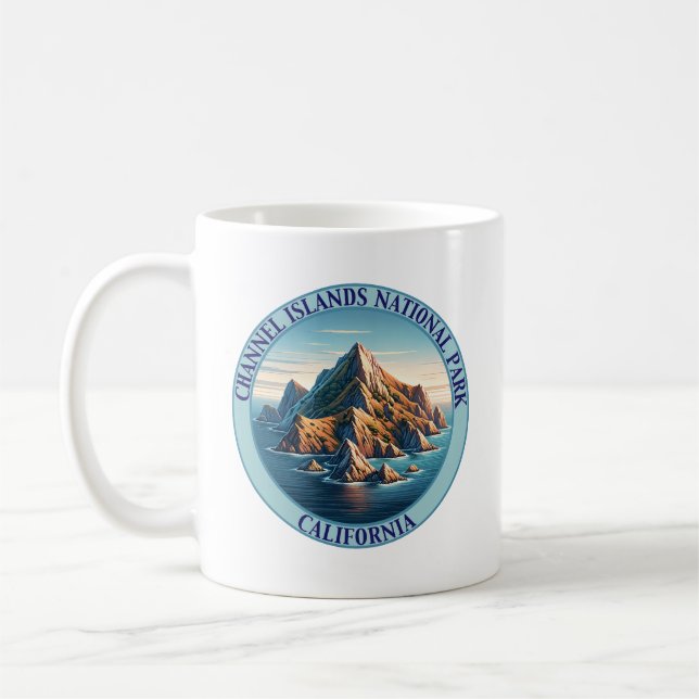 Taza De Café Parque nacional Islas del Canal California (Izquierda)