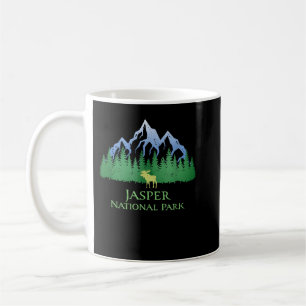 Taza De Café Parque nacional Jasper Alberta Canada Mountain Moo