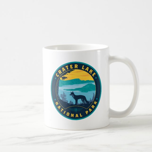 Taza De Café Parque nacional Lago Crater (Derecha)