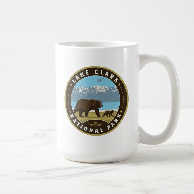 Taza De Café Parque nacional Lake Clark (Derecha)