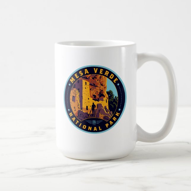 Taza De Café Parque nacional Mesa Verde (Derecha)