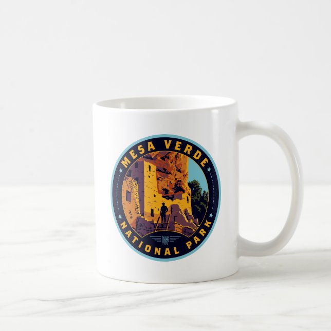Taza De Café Parque nacional Mesa Verde (Derecha)