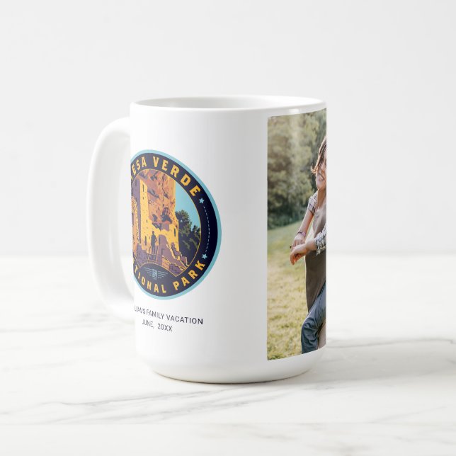 Taza De Café Parque nacional Mesa Verde (Anverso izquierdo)