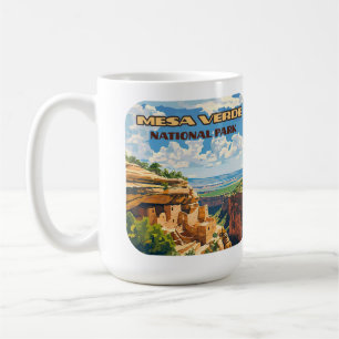 Taza De Café Parque nacional Mesa Verde Casa Cliff de Colorado