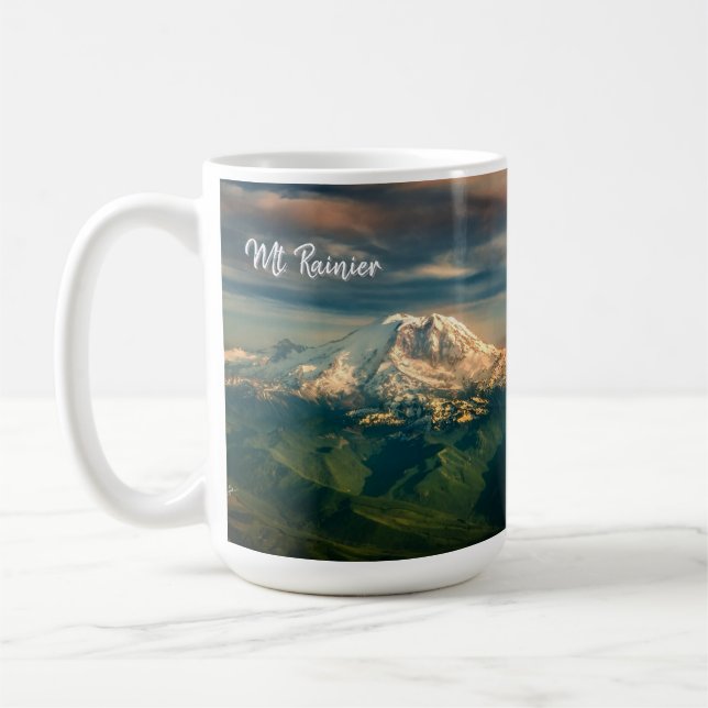 Taza De Café Parque nacional Monte Rainier Estado de Washington (Izquierda)