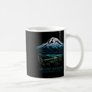 Taza De Café Parque Nacional Mt. Rainier Senderismo Camping Mon