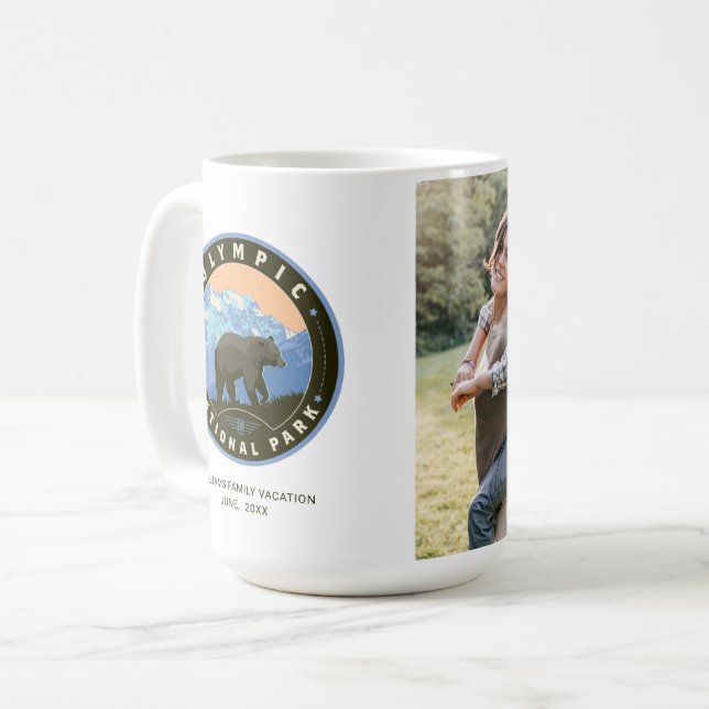 Taza De Café Parque nacional Olímpico (Anverso izquierdo)