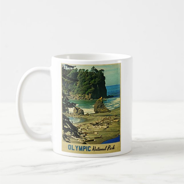 Taza De Café Parque nacional Olímpico (Izquierda)