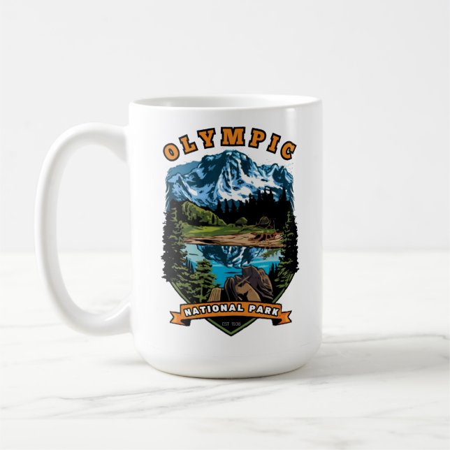 Taza De Café Parque nacional Olímpico (Izquierda)