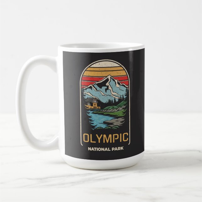 Taza De Café Parque nacional Olímpico (Izquierda)