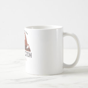 Taza De Café Parque nacional Olímpico de Vintage Washington