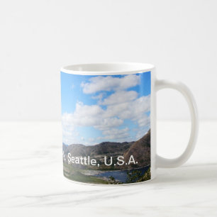 Taza De Café Parque Nacional Olímpico, EE. UU. Hermoso paisaje