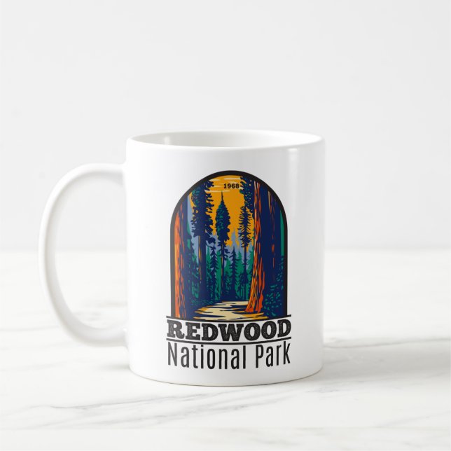 Taza De Café Parque nacional Redwood (Izquierda)