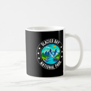 Taza De Café Parque Nacional Retro Glacier Bay Senderismo Campi