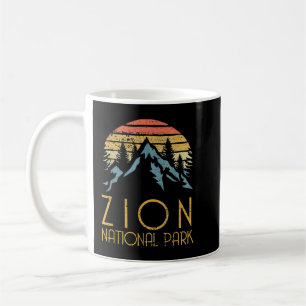Taza De Café Parque nacional Retro Zion Utah
