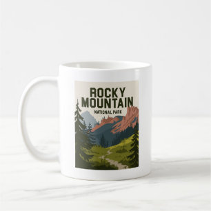 Taza De Café Parque nacional Rocky Mountain Colorado