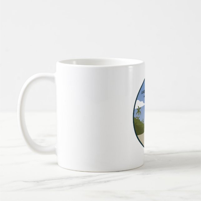 Taza De Café Parque nacional Samoa Americana (Izquierda)