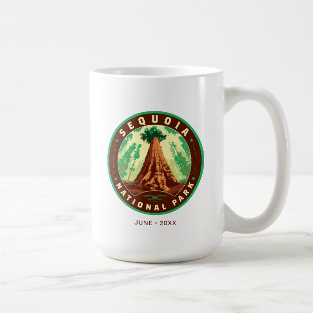 Taza De Café Parque nacional Sequoia (Derecha)