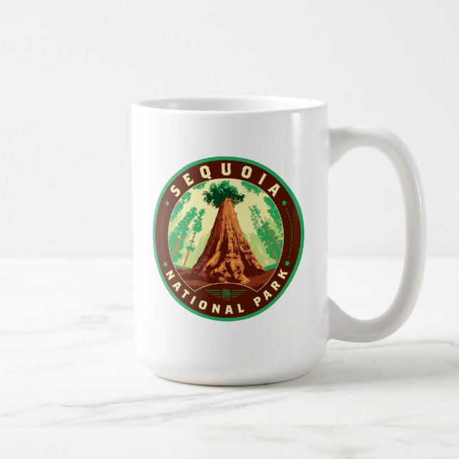 Taza De Café Parque nacional Sequoia (Derecha)