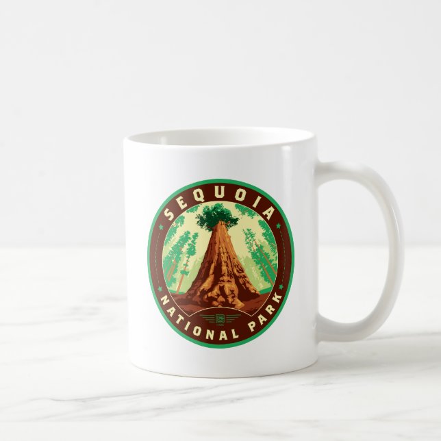 Taza De Café Parque nacional Sequoia (Derecha)