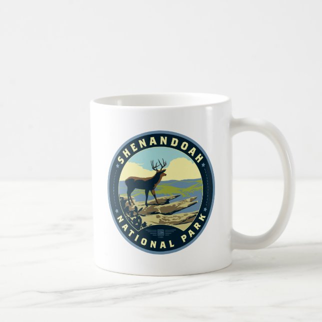 Taza De Café Parque nacional Shenandoah (Derecha)