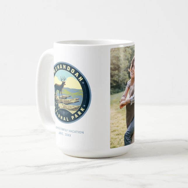 Taza De Café Parque nacional Shenandoah (Anverso izquierdo)
