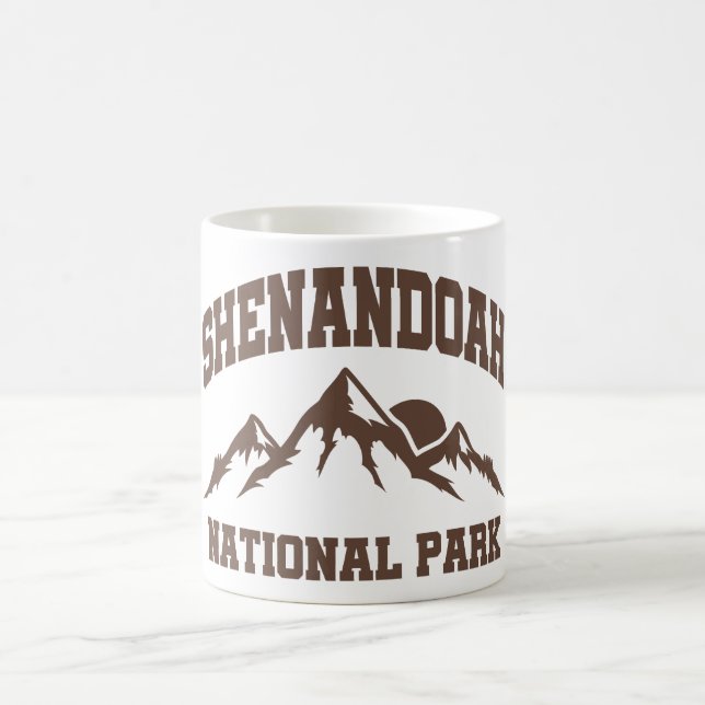 Taza De Café Parque nacional Shenandoah (Centro)