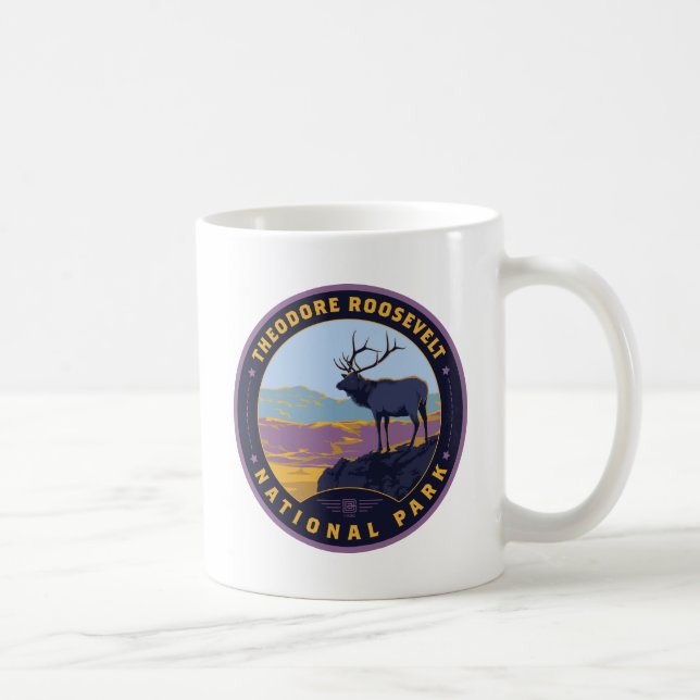 Taza De Café Parque nacional Theodore Roosevelt (Derecha)