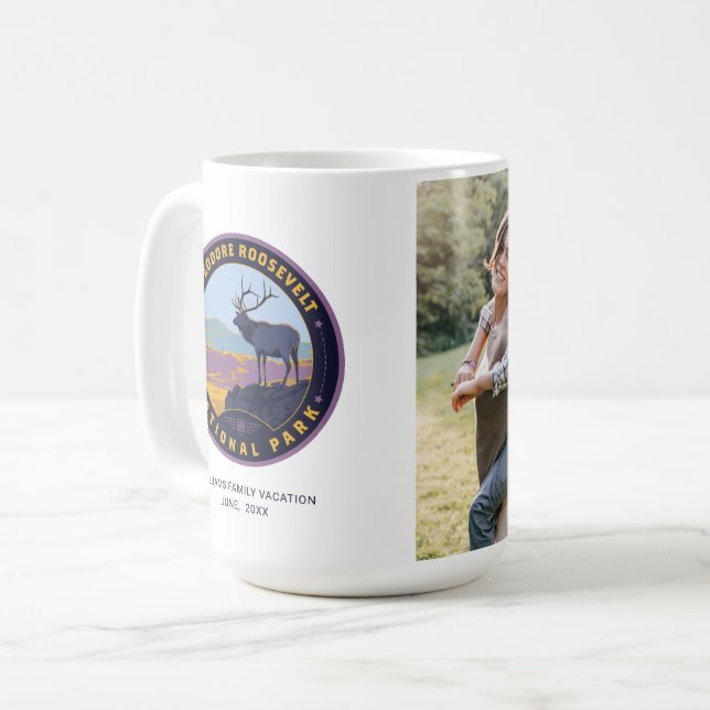 Taza De Café Parque nacional Theodore Roosevelt (Anverso izquierdo)