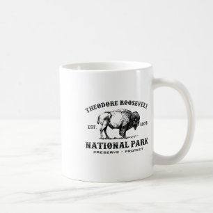 Taza De Café Parque Nacional Theodore Roosevelt North Dakota Bi