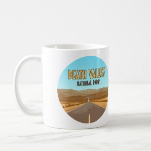 Taza De Café Parque nacional Valle de la Muerte Nevada Vintage