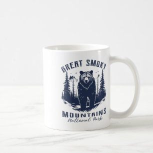 Taza De Café Parque Nacional Vintage Great Smoky Mountains Kids