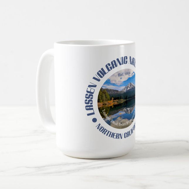 Taza De Café Parque nacional volcánico de Lassen (Anverso izquierdo)