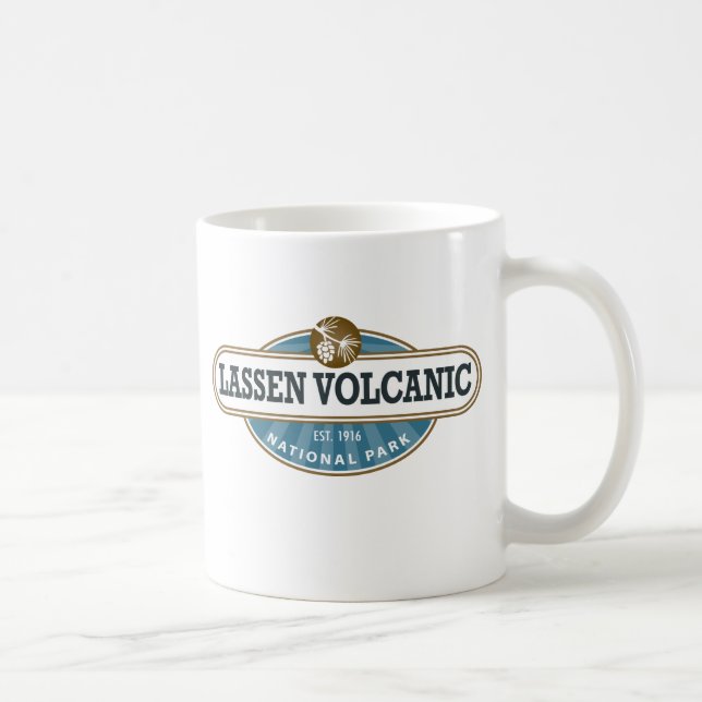 Taza De Café Parque nacional volcánico de Lassen (Derecha)