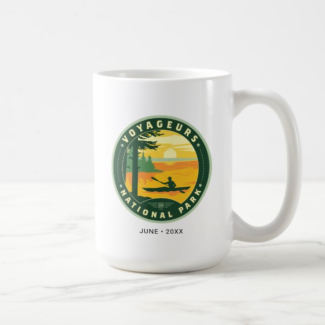 Taza De Café Parque nacional Voyageurs (Derecha)