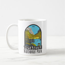 Taza De Café Parque nacional Voyageurs Minnesota Vintage