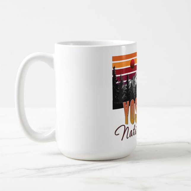 Taza De Café Parque nacional Yosemite (Izquierda)