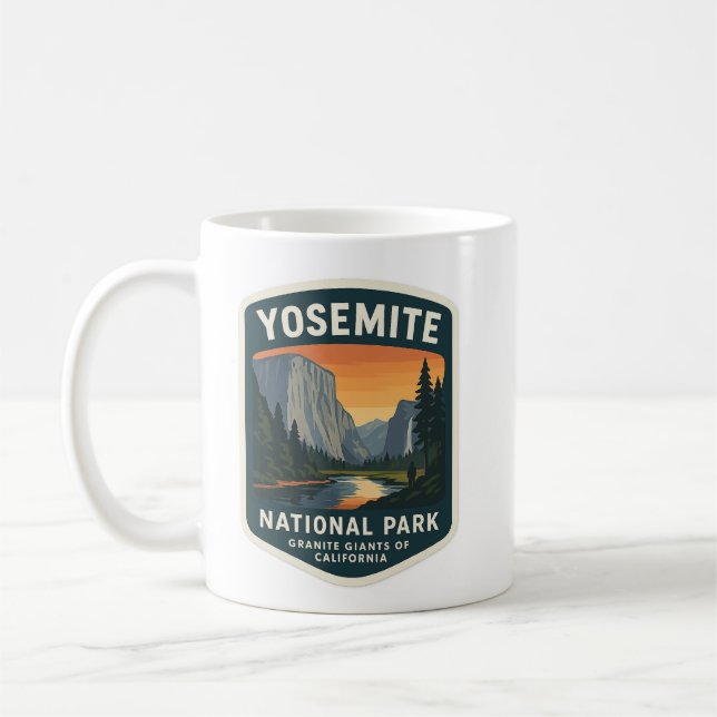 Taza De Café Parque nacional Yosemite (Izquierda)