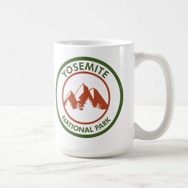 Taza De Café Parque nacional Yosemite (Derecha)