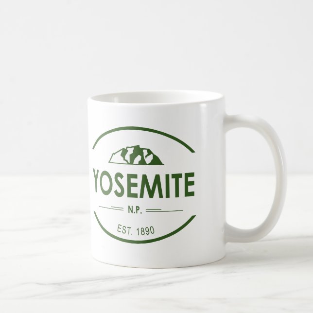 Taza De Café Parque nacional Yosemite (Derecha)