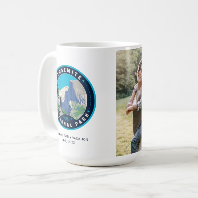 Taza De Café Parque nacional Yosemite (Anverso izquierdo)